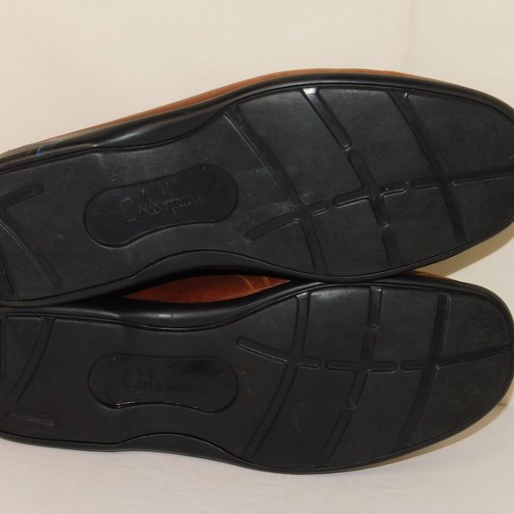 Cole Haan Brown Leather Slip On Loafers Men\'s Size 10 Made In India main image 4